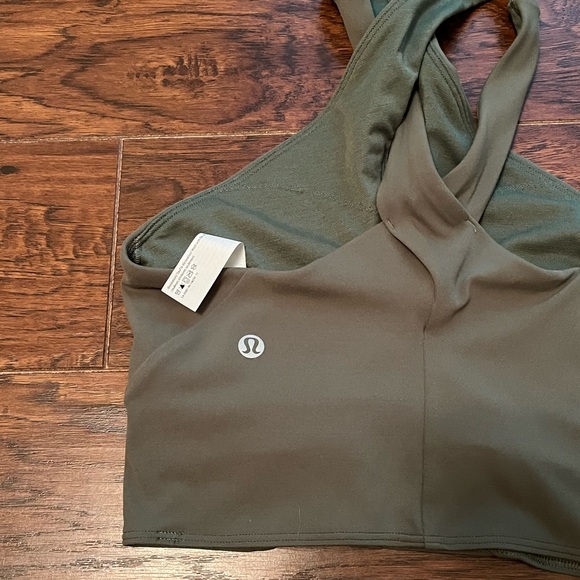 1. Lululemon Nulu Wrap-Front Longline Bra *Light Support, A/B Cup - Picture 2 of 6
